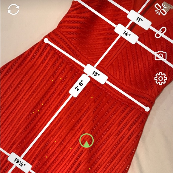 💃🏻J Crew hot red dress zipper back size 4 petite - Picture 7 of 7
